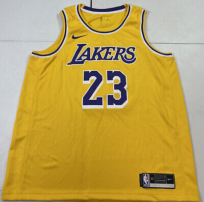 NWOT Nike Los Angeles￼ Lakers Lebron James Swingman Jersey Men's 