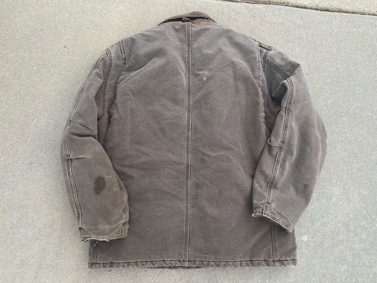 CarharttトラッカージャケットXL J10 CHT USA製 90s レア CarharttトラッカージャケットXL J10 CHT USA製 90s レア