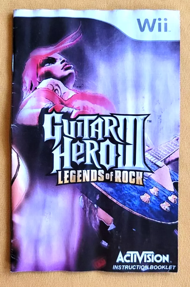 Guitar Hero III (Game Only) - Nintendo Wii, Nintendo Wii