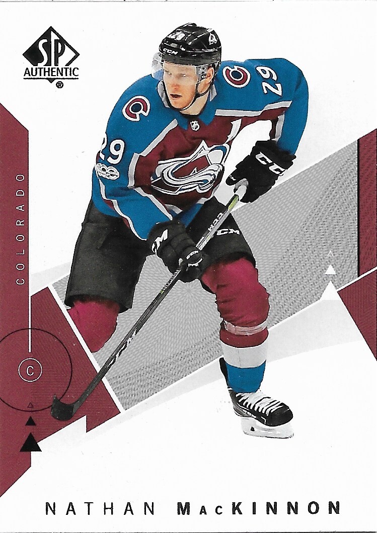 Nathan MacKinnon #85 - 2018-19 SP Authentic - Base