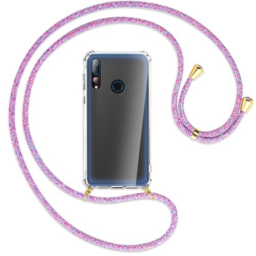 Collana (O) per HTC Desire 19 Plus / 19s Cover protettiva Custodia con catena - Foto 38 di 71