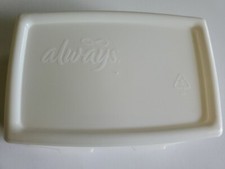 Always Clean Feminine Wipes Tub-- EMPTY--