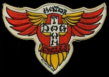 Dogtown Motor Cycles Motorcycles Skateboards Patch CT4