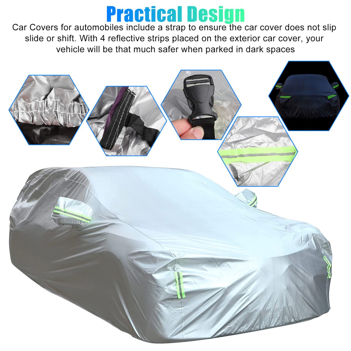 Outdoor Car Cover voor Kia EV9 2023-2025, Outdoor Volledige Outdoor