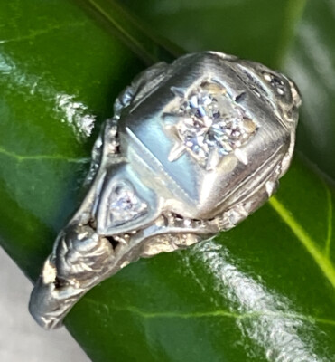 Art Deco Buy Pre Owned Diamonds Vintage Diamond Art Deco Ring