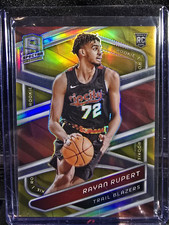 RAYAN RUPERT /10 GOLD 2023-24 Panini Spectra Rookies Gold Prizm #140 RC