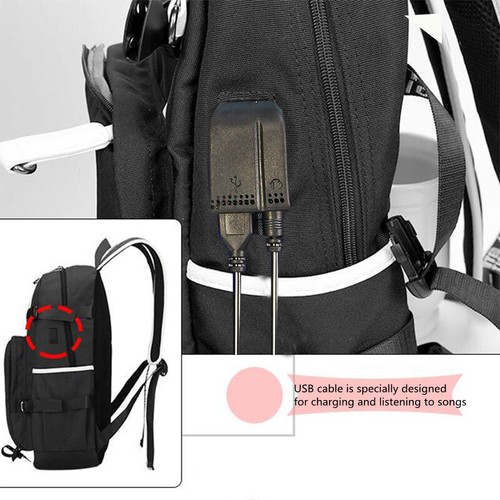 Anime Star Wars Darth Vader Yoda Mochila USB Mochila Bolsa de Viaje - Imagen 2 de 19