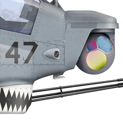 Bell AH-1Z Viper 168961 Vengeance 2018 - A3+ Profile Print | eBay