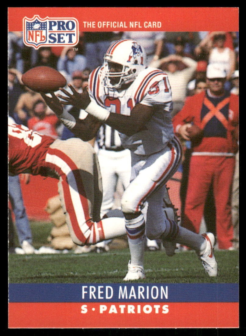 1990 Pro Set #204B Fred Marion