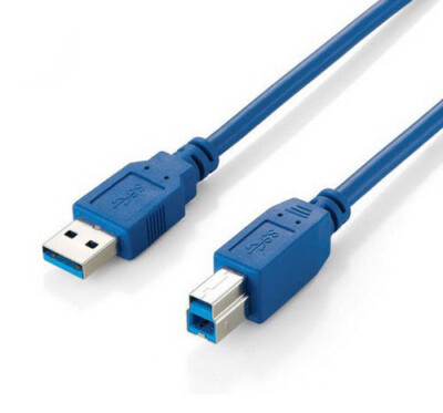 USB 3.0 Printer Cable 10Ft A-Male/B-Male Super High Speed Canon Epson HP Brother