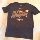 Maglia Majestic MLB Houston Astros taglia Youth medium 10 12 grigia ragazzi ragazze nuova