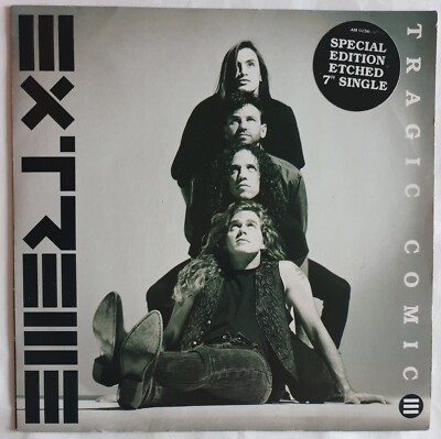EXTREME ''''TRAGIC COMIC'''' A&M AM0156 NEU 7'' EINSEITIG LIMITIERTE EDITION GEÄTZTE SINGLE