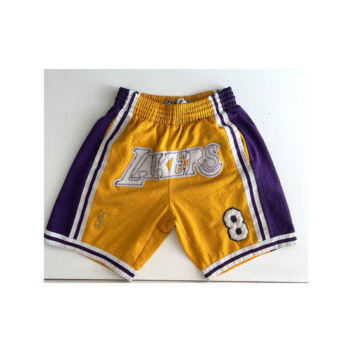 Los Angeles Lakers Kobe Bryant Hall of Fame 1996-97 #24 Authentic Shorts