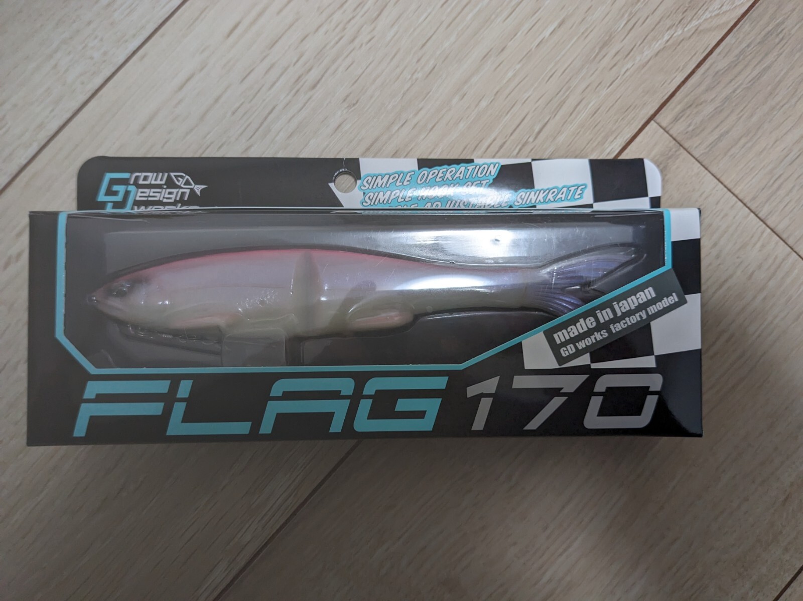 Grow Design works FLAG 170 #009 P2 PHANTOM Swimbait Made in Japan New - Image 1