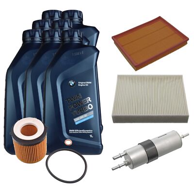 FEBI BILSTEIN Inspektionspaket 7L BMW Twin Power Turbo 5W-30 für 3er F30 F80