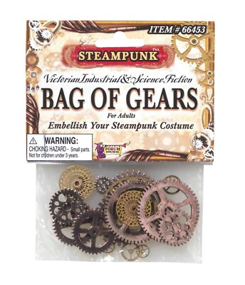 STEAMPUNK GEARS ALTE VIKTORIANISCHE VERZIERUNGEN - Kostüm Accessoire