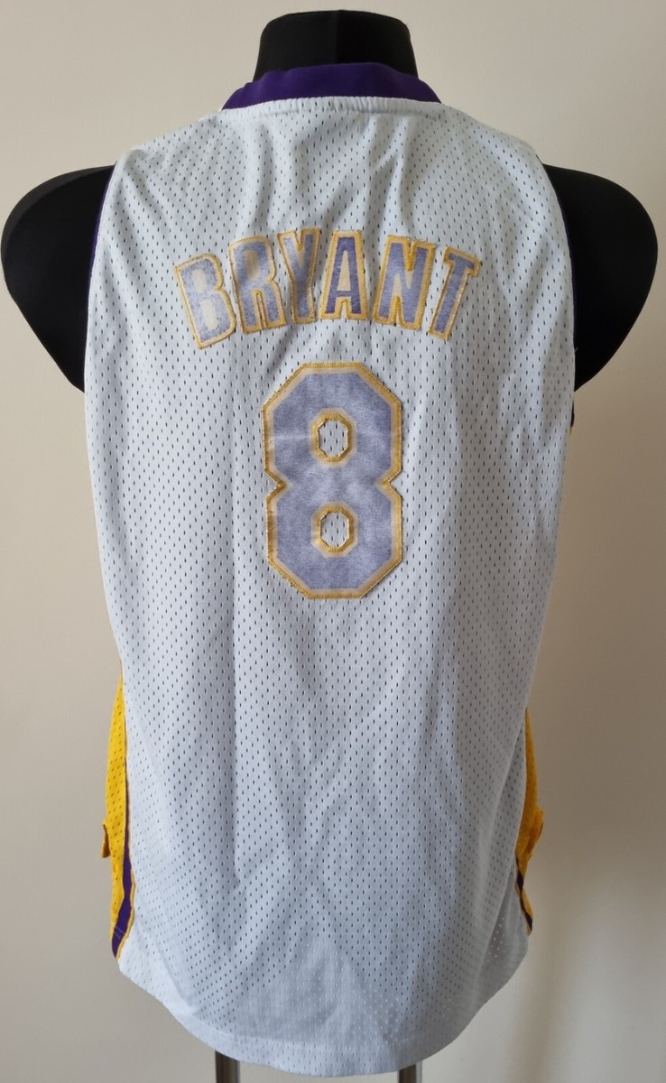NBA Los Angeles Lakers Basketball Reebok Shirt #8 BRYANT size