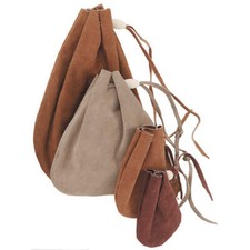 Make Your Own Drawstring Leather Pouch - DIY ...