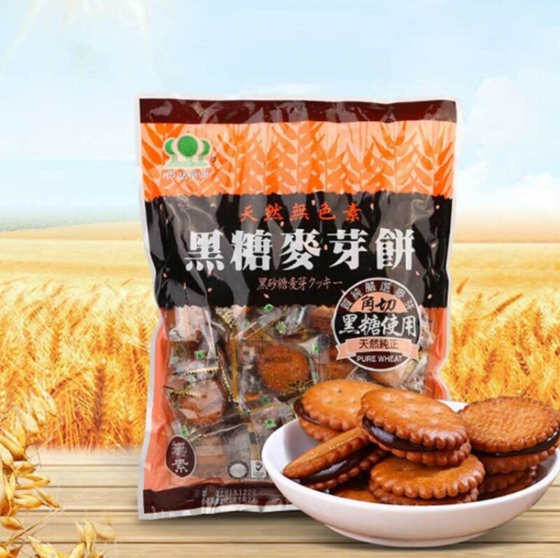 Sheng Tian] Traditional Brown Sugar Malt Cookies 500g/Pack Taiwan