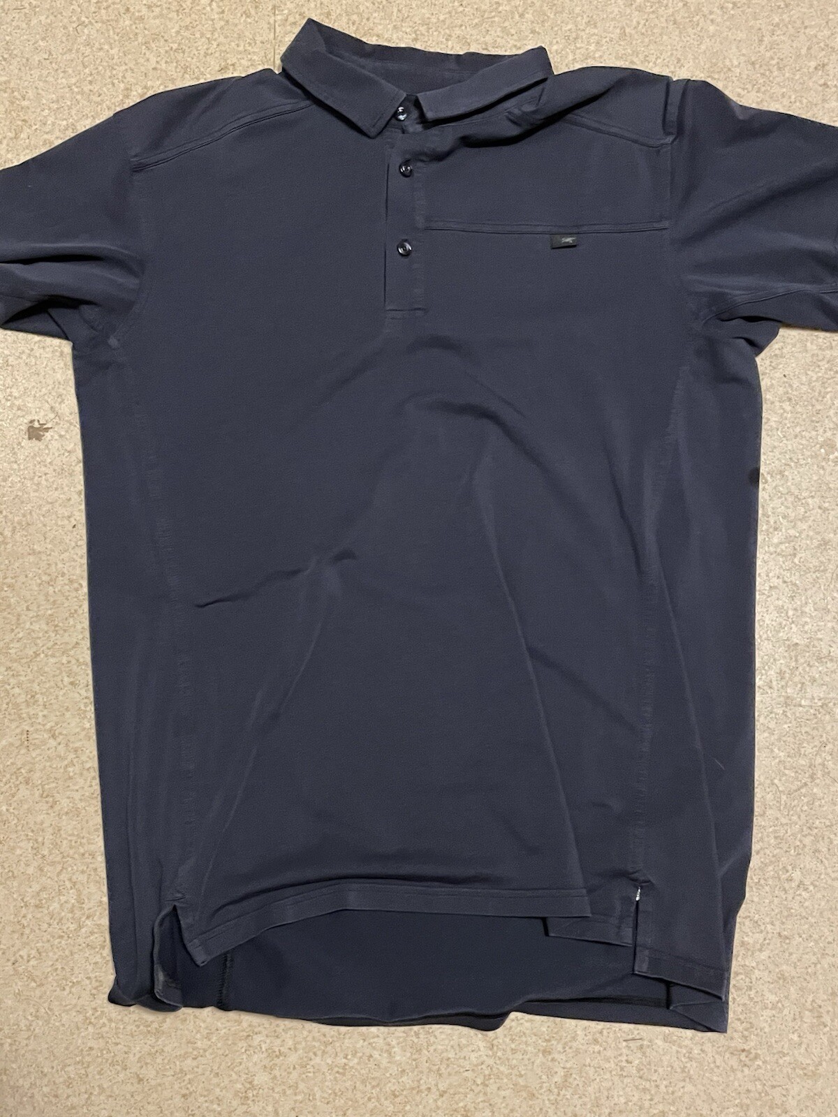 ARC'TERYX ARCTERYX Polo Uomo Large Blu Prigioniero S S
