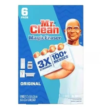 Mr. Clean Magic Eraser 2X Stronger with Durafoam - 6 Pads