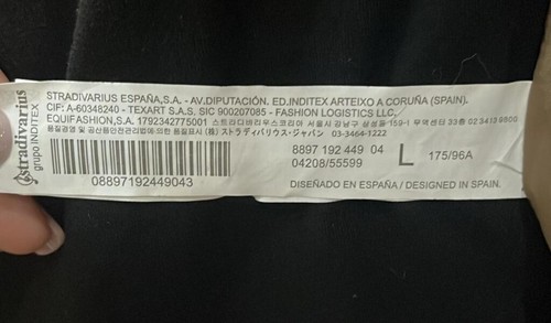 cappotto in acrilico usato donna woman marrone Tg L XYM500L - Foto 4 di 8