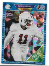 Paulson Adebo 2021 Pro Set blue cracked ice #d 17 / 35  RC  NEW ORLEANS SAINTS