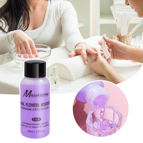 40ml Acrylic Liquid Monomer Crystal Nail Art Nail Extension Carving Liquid✨a - Picture 7 of 8