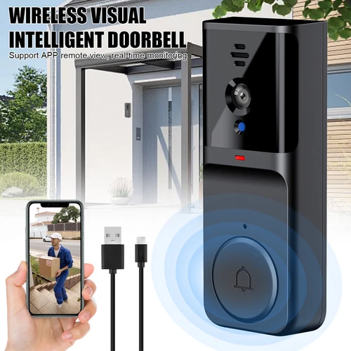Smart Wireless Wi-Fi Doorbell 1080P HD Security Intercom Video Camera Door Bell - Picture 4 of 16
