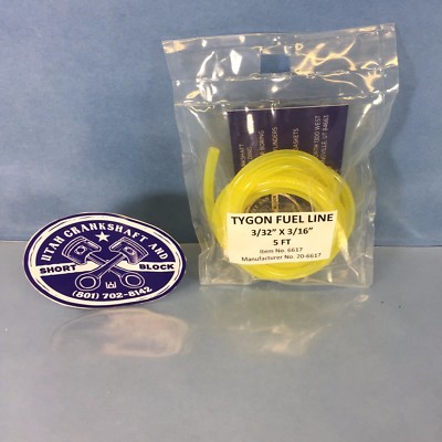 NEW TYGON YELLOW FUEL LINE HOSE 3/32