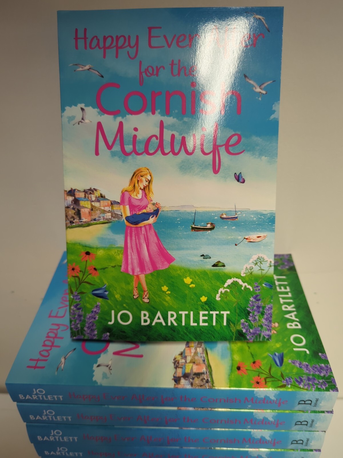 Happy Ever After for the Cornish Midwife by Jo Bartlett NEW Paperback Book