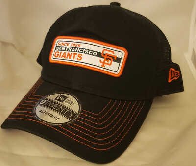 Casquette New Era 9TWENTY San Francisco Giants - Noir - 100% Coton - Homme Neuve