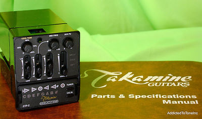 Takamine CTP 2 Cool Tube PreAmp NOS with How To Use Tutorial