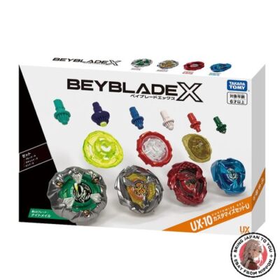 Takara Tomy Beyblade X UX-10 Customize Set U Spinning Top Battle