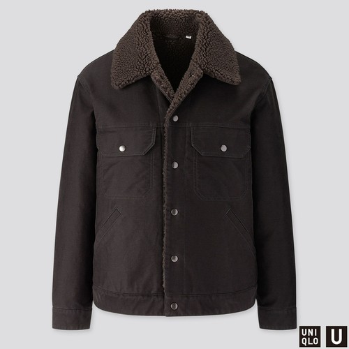 Uniqlo U Lemaire Men Pile-Lined Trucker 
