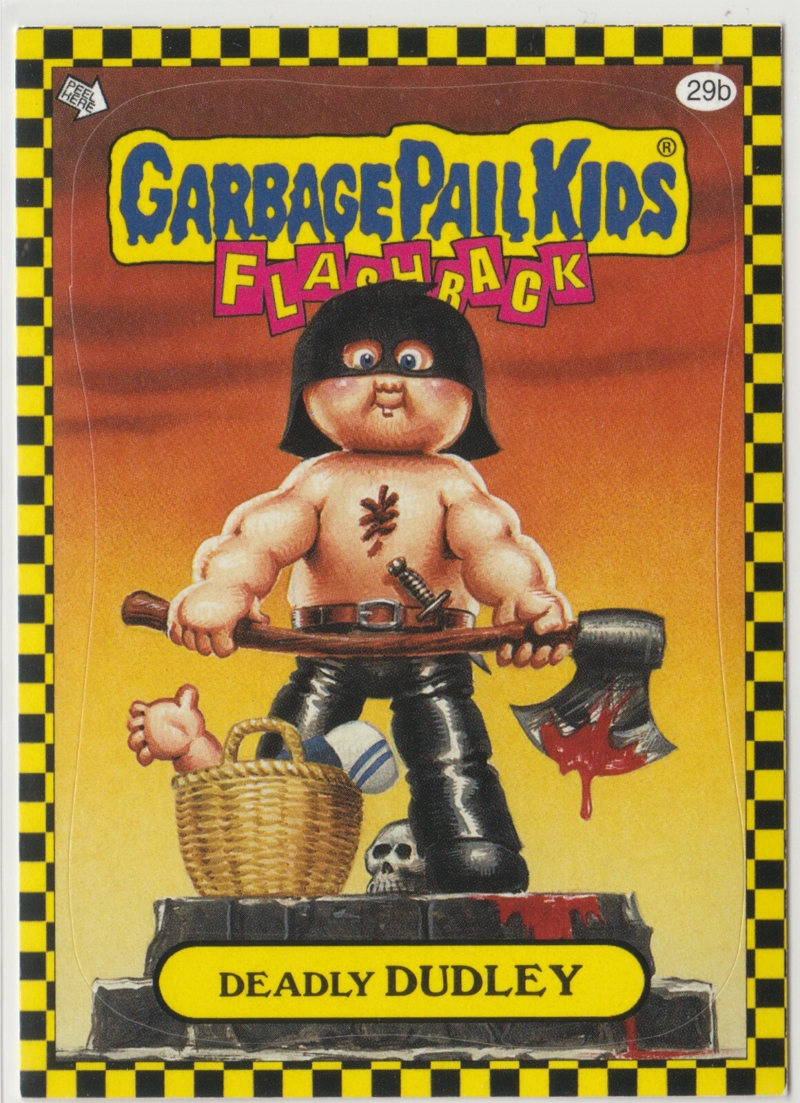 Deadly Dudley 29b Garbage Pail Kids GPK 2010 Flashback Series 1 FB1 PSA Graded