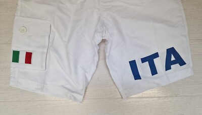 Pantalon De Bain JAKED – Federazione Italiana Nuoto – Short Italia, Neuf