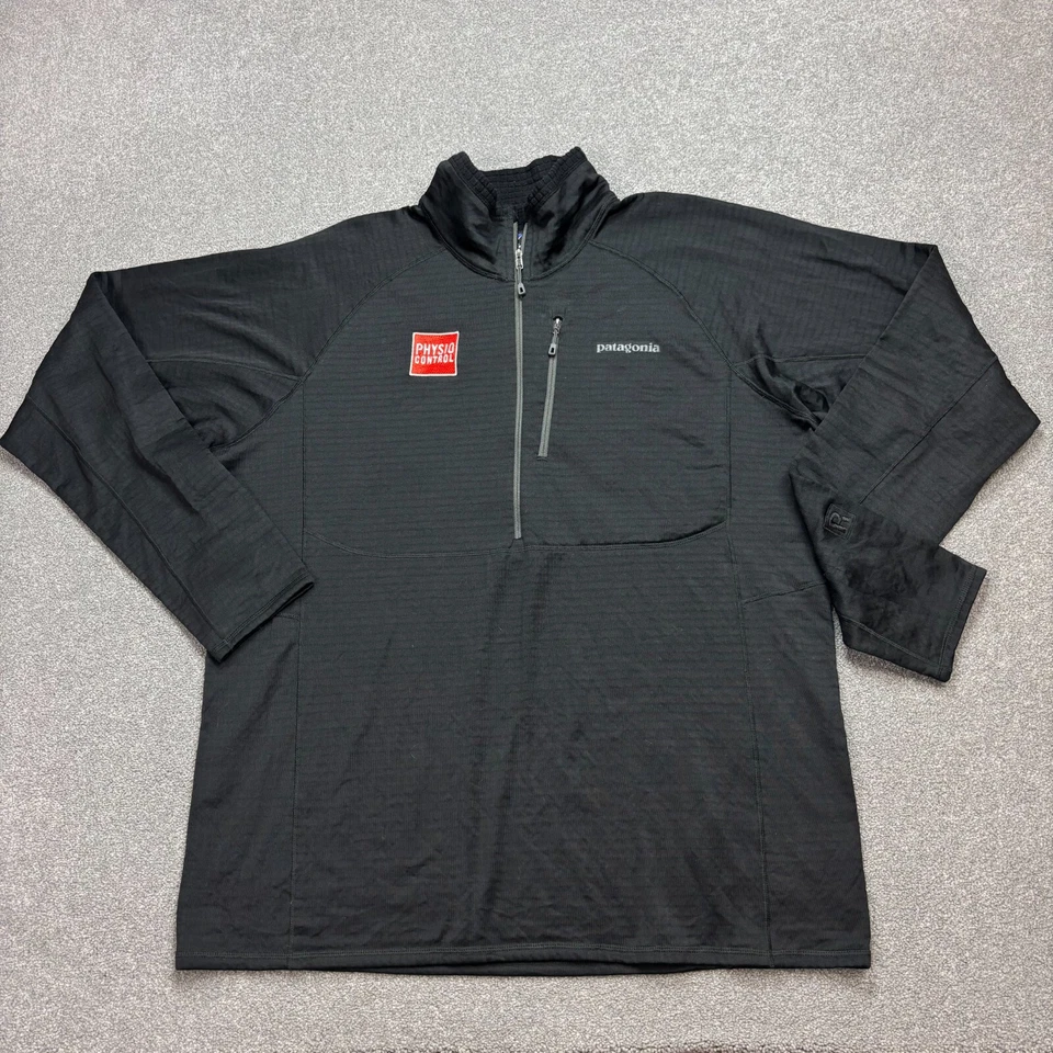 Pull Patagonia polaire adulte X grand noir R1 régulateur Polartec pull homme - Photo 1/4
