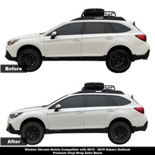 Crux Motorsports Window Chrome Blackout Kit for 2015 – 2019 Subaru Outback