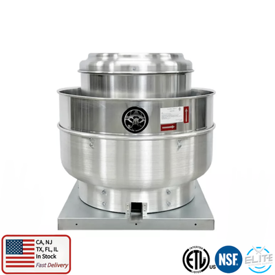 #ad NSF Restaurant Canopy Hood Belt Drive Upblast Exhaust Fan 1 HP 2100 3900 CFM $1442.00