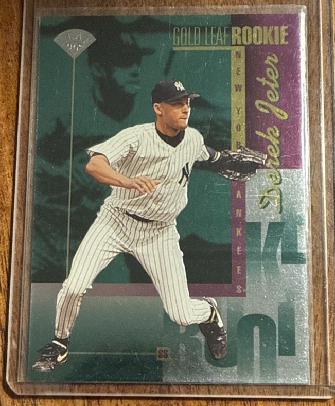 Derek Jeter 1996 Leaf Gold Rookie #211