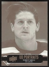 2021-22 UD Series 1 Torey Krug P-28 UD Portraits