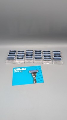 Gillette Mach3 Original Rasierklingen Männer 24 Ersatzklingen Rasieren Schonend