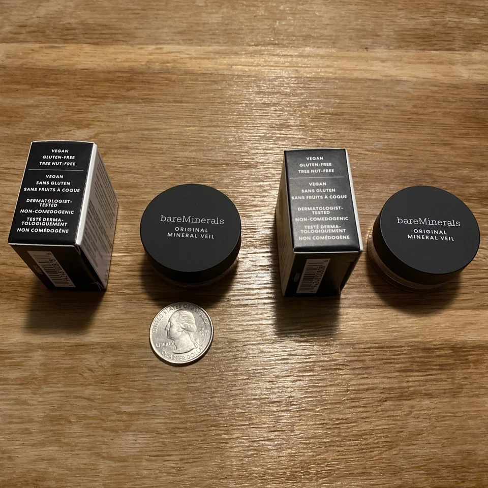 2X BareMinerals Original Mineral Veil Loose Setting Powder  .75g / .03oz  Mini - Image 4 of 4