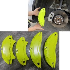 4pcs For Audi Fluorescent Yellow Customed Aluminum Alloy Caliper Covers 4pcs For Audi Fluorescent Yellow Customed Aluminum Alloy Caliper Covers