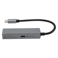 2X(2 in 1 USB C  Card with PD 60W Fast Charging Port 1000Mbps Type C to2574