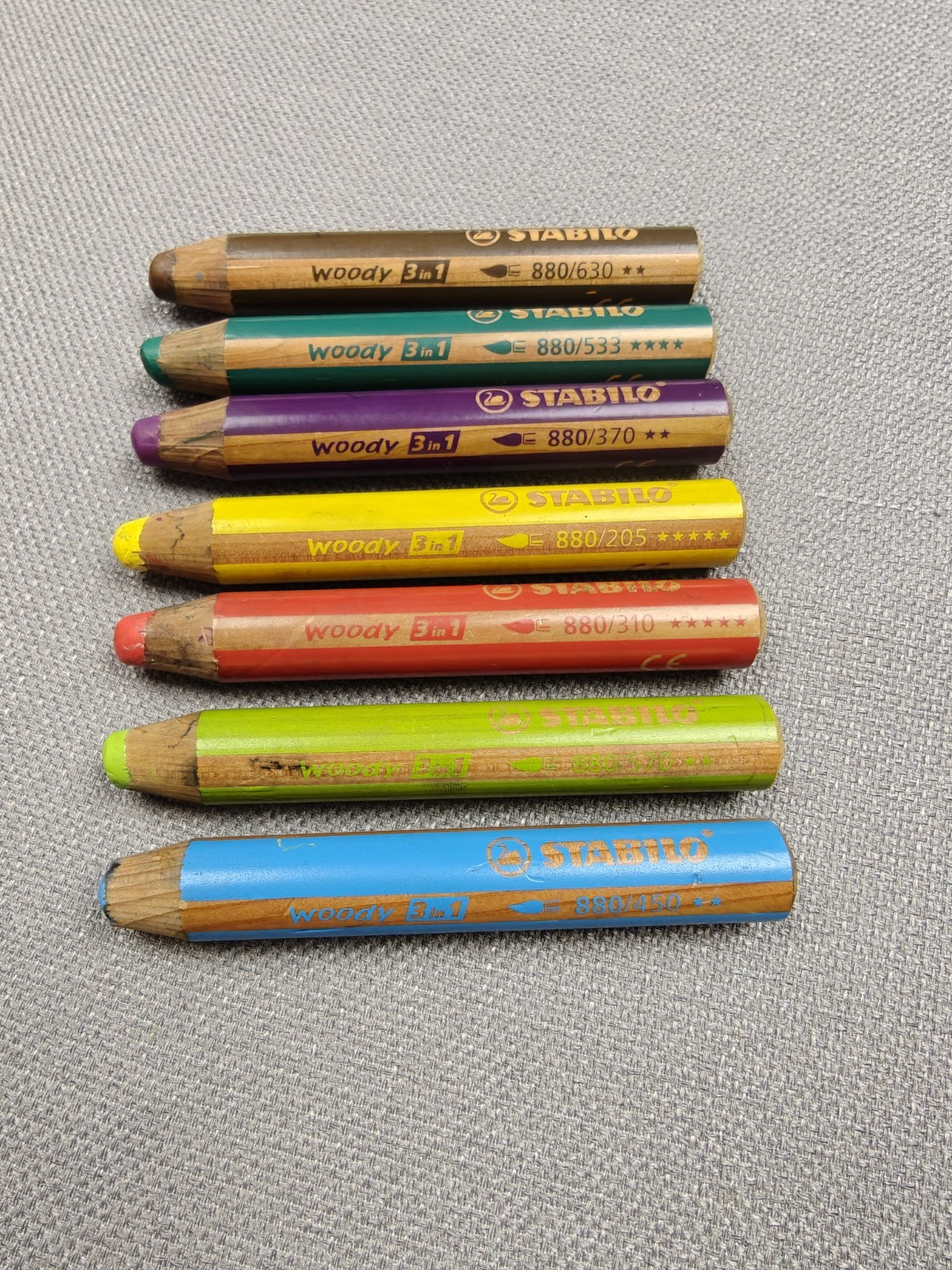 Crayons Lot Of 7 Assorted Colors Chunky