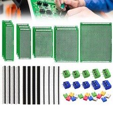 Sunxeke 48PCS Double Sided PCB Board Kit for DIY 48pcs, Multiple Colors