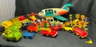 Vintage Little People Fisher Price mixed Lot of 46, People, Vehicles, airplane