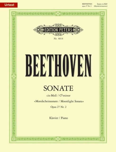 Piano Sonata No. 14 in C-sharp minor Op. 27, No. 2 (Moonlight Sonata) - Image 5